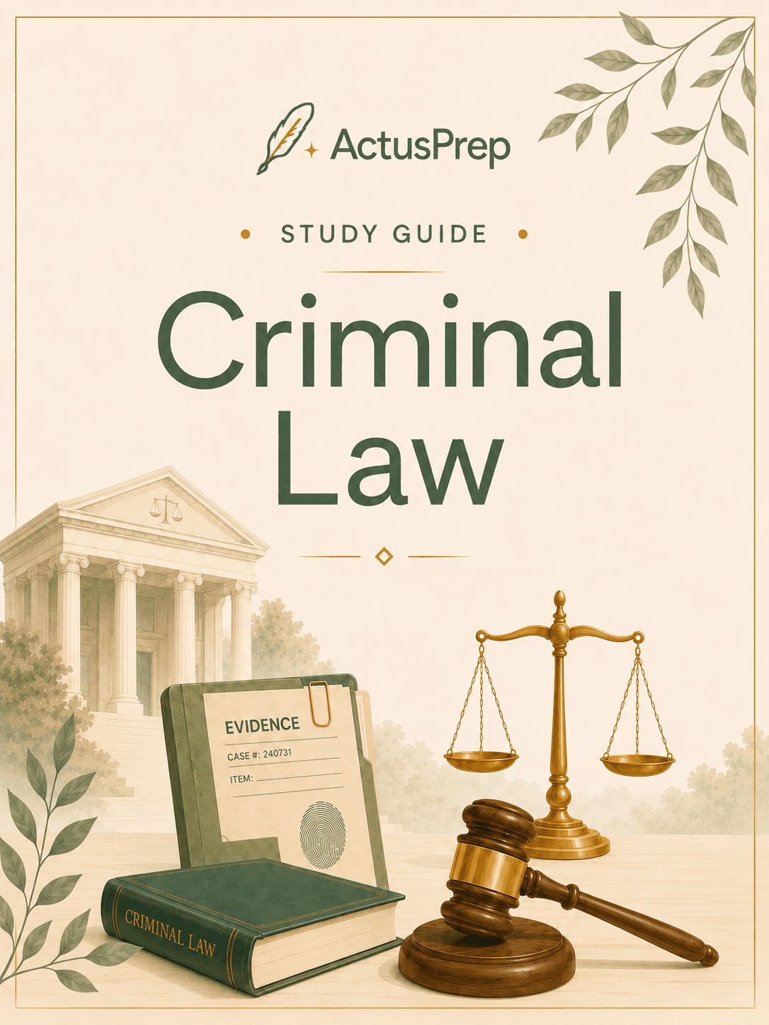 Criminal Law study guide thumbnail