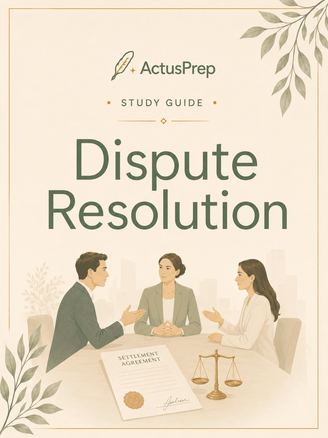 Dispute Resolution study guide thumbnail