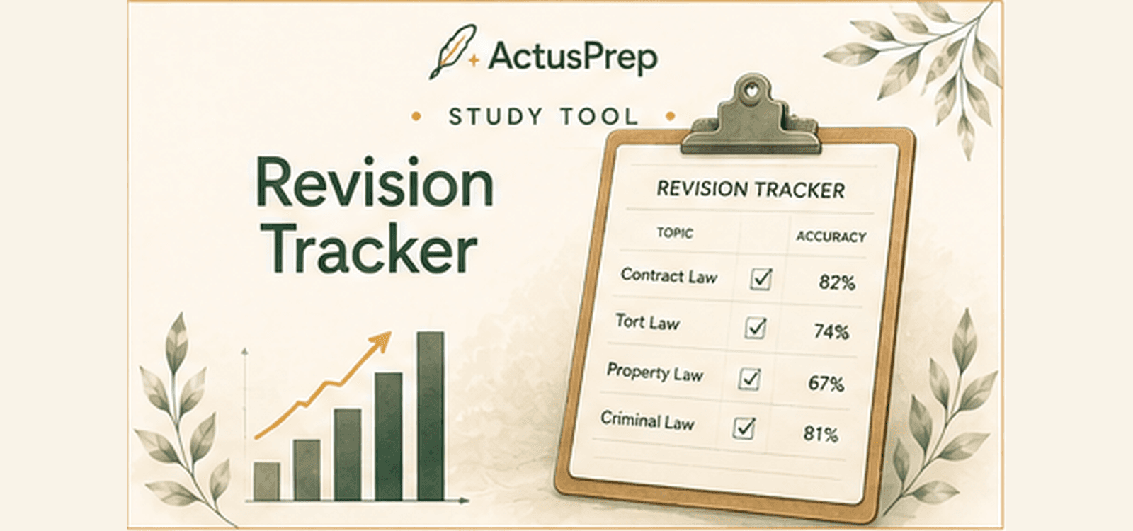 Revision Tracker Study Tool cover