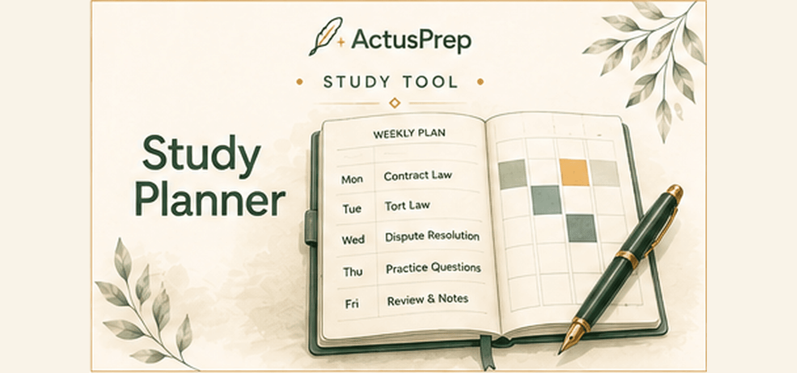 Study Planner Study Tool cover